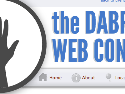 Preview of 2011 Dabrook.org Student Web Conference Site Header conference events high school webucation