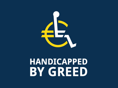 Handicapped eu graphic design handicap symbol