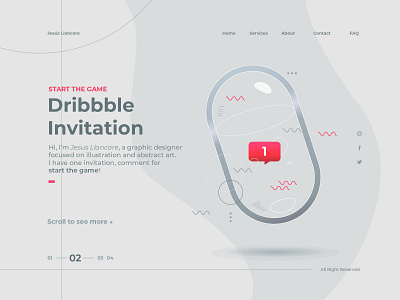 Dribbble Invitation abstract clean resume clean ui clear dribbble dribbble best shot dribbble invitation dribbble invite dribbble invites illustration illustration art illustrations illustrator ui ui ux ui design uidesign uiux white whitespace