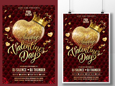 Valentine Poster Template