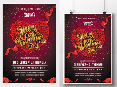 Valentine Poster Template