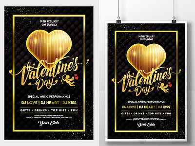 Valentine Poster Template