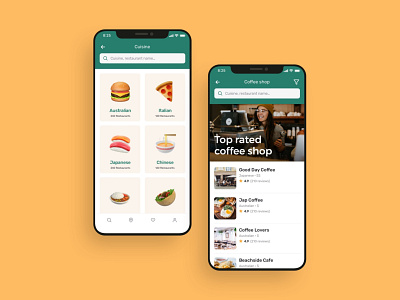 Restaurant App UI design