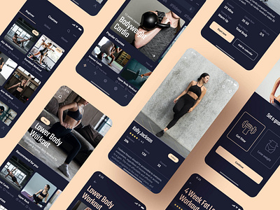 Fitness App UI Design