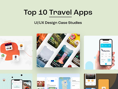 Top 10 Travel App UI Design Case Studies flight app mobile app mobile app ui design travel app travel app design travel app ui travel apps trip app ui design ui ux design 应用 应用界面 设计