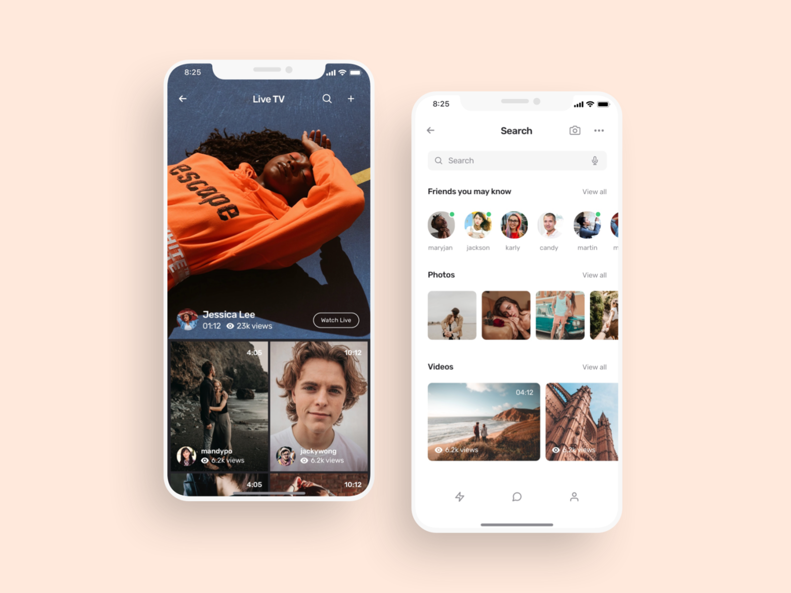 Miami Social App UI Kit by Interface Market on Dribbble