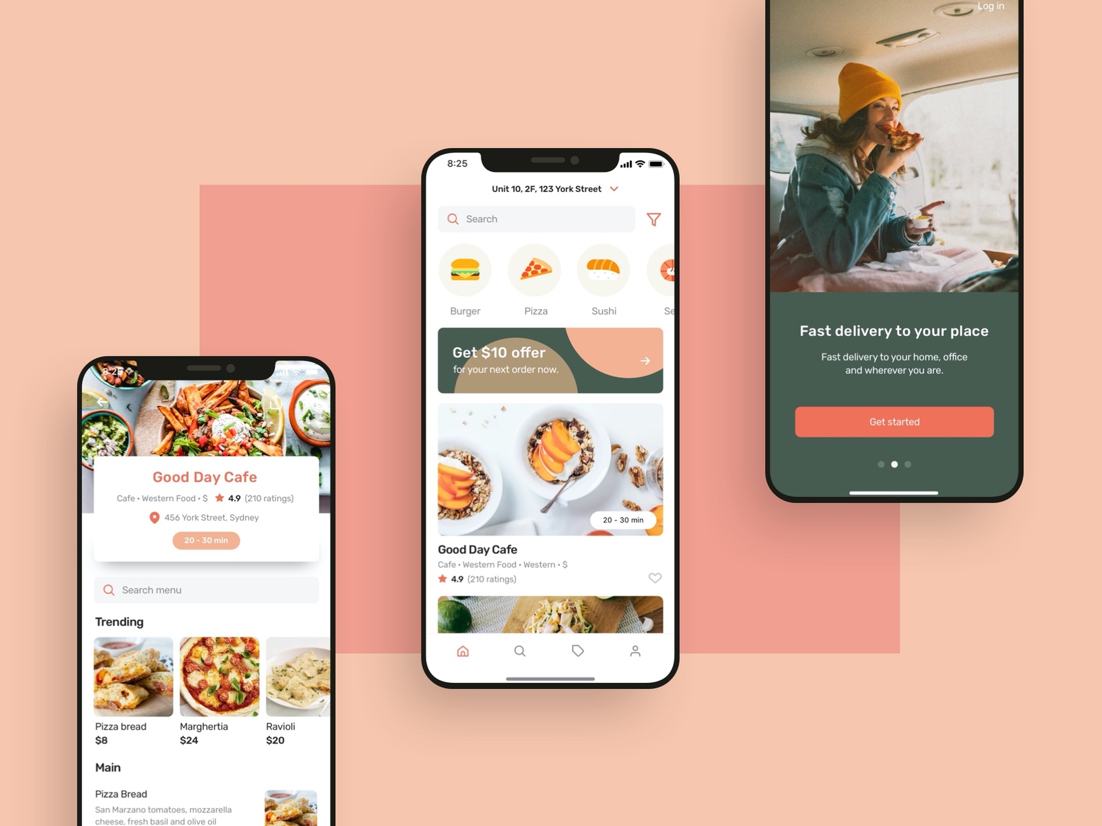 Tokyo Food Delivery App UI Design by Interface Market on Dribbble