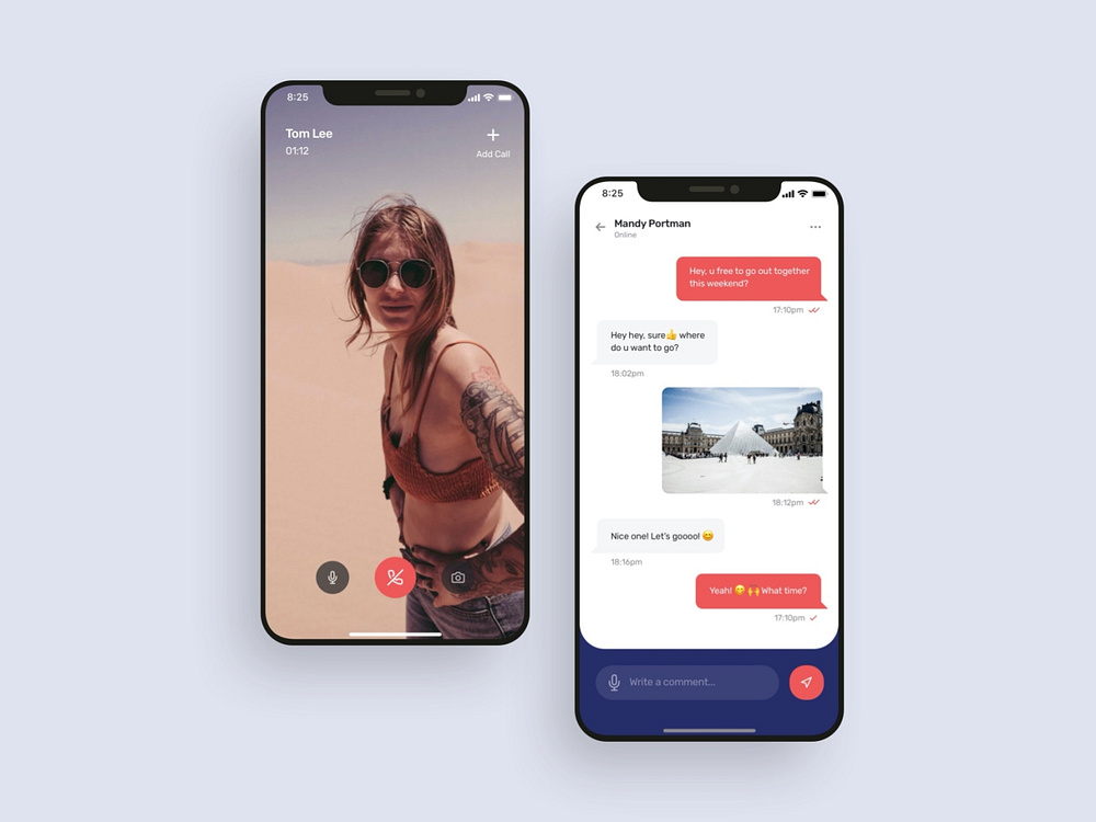 Social Mobile App UI Design by Interface Market on Dribbble