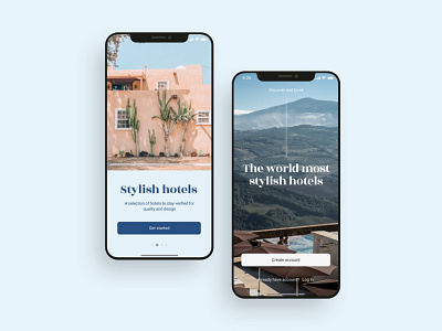 Hotel booking mobile app onboarding adobe xd app design app designer app screens booking app figma hotel app mobile mobile app mobile app ui design onboarding sketchapp travel app ui ui design ui ux design 应用 应用界面 设计