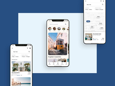 Hotel booking mobile app adobe xd app design app designer app screens booking app figma hotel app mobile mobile app mobile app ui design sketchapp travel app ui ui design ui kit ui ux design 应用 应用界面 设计