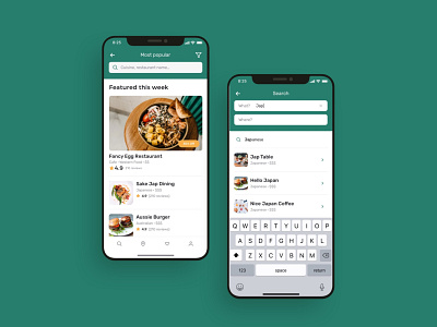 Restaurants booking app