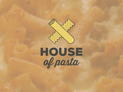 House Of Pasta - Logo Design design illustration logo logo design pasta