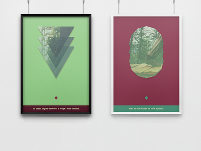Prints for Habruzzo #2 design forest geometric material minimal nature poster print prints
