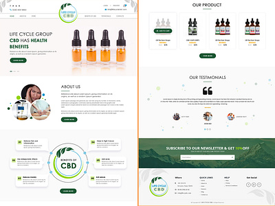 CBD OIL Website