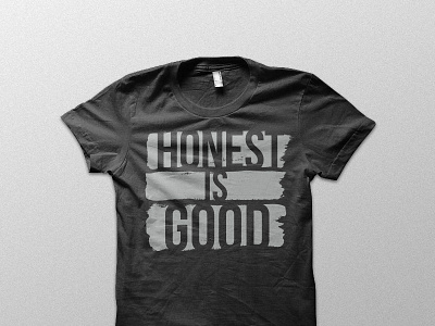 Honest Shirt honest ink screen print shirt tee