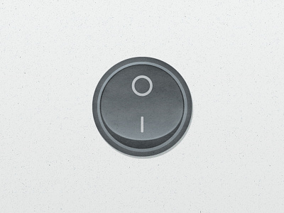On/Off Switch daily100 dailyui dailyui100 icon onoff switch texture toggle switch