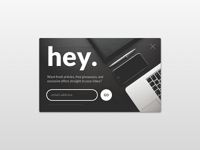 Subscribe 026 black white black and white calculator daily100 dailyui modal newsletter popup signup subscribe