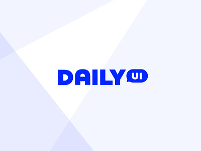 DailyUI Logo 052 daily100 dailyui dailyui logo dailyui100 identity logo minimal simple ui user interface ux