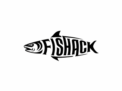 Fishack adobe illustrator animal coreldraw design fish fishlogo illustration logo photoshop vector