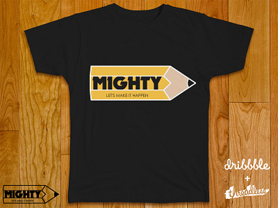 Mighty Pen challenge dribblethreadless logo pen