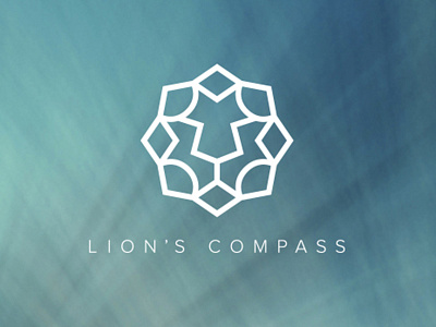 Logo Design | Lion's Compass award winning logo brand identity human resources identity logo logo design social network social network logo