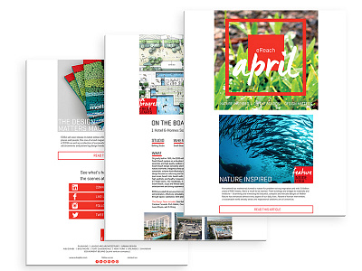 EDSA | e-blast advertising campaign digital e blast e campaign e newsletter graphic design landscape design marketing newsletter urban planning