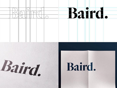 Logo Design / Baird brand brand development branding classic graphic design icon identity logo logo design mark serif symbol