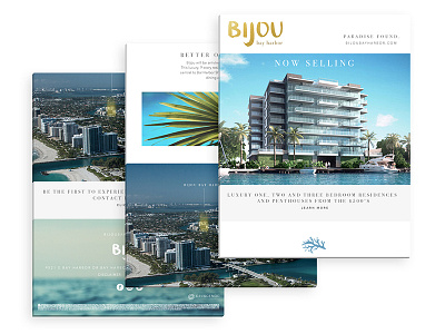 Email Marketing / Bijou Bay Harbor branding branding agency digital marketing email marketing miami real estate newsletter newsletter design real estate branding real estate marketing south florida branding agency