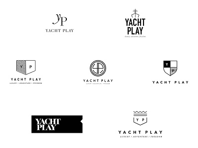 Logo Options / Yacht Play brand identity branding branding agency icon identity logo logo design mark symbol