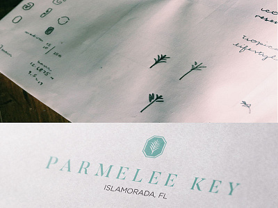 Logo Design // Parmelee Key brand development agency miami brand marketing miami branding graphic design fort lauderdale graphic design miami icon identity lifestyle logo design mark symbol tropical