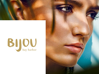 Print Brochure Cover Sneak Peek // Bijou beautiful woman brochure brochure design creative design agency miami luxury real estate marketing marketing collateral print advertising print brochure print brochure design print collateral print design real estate marketing