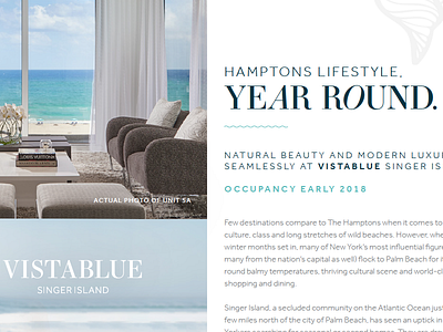 VistaBlue Singer Island // Advertorial