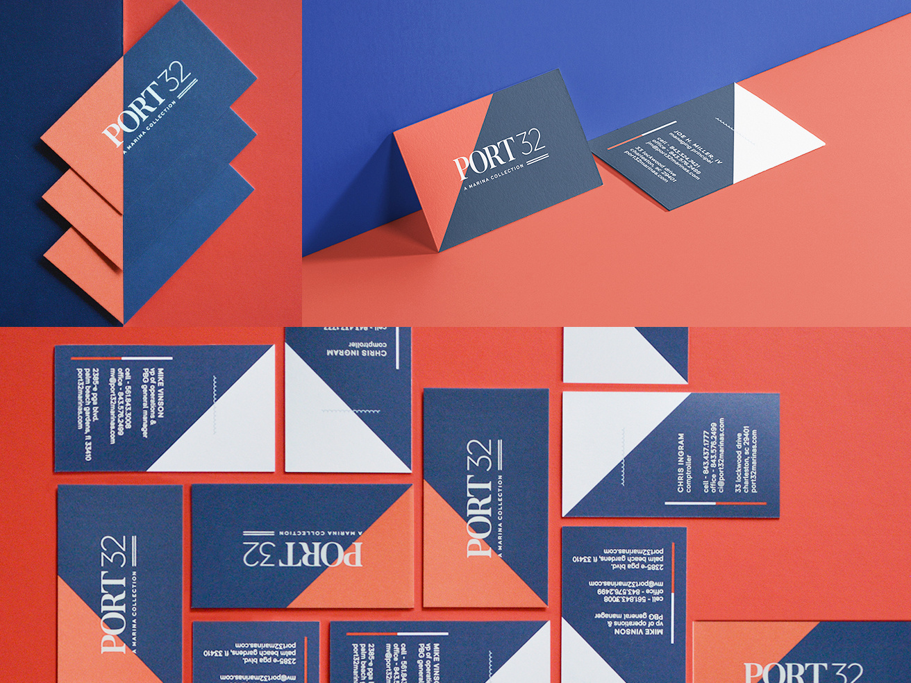 Port 32 // Stationery by helium creative on Dribbble