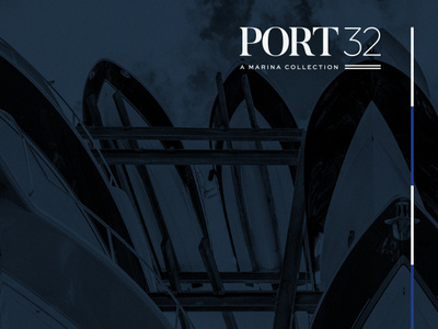 Port 32 // Brand Elements brand brand development branding branding agency design fonts graphic design logo print design typography