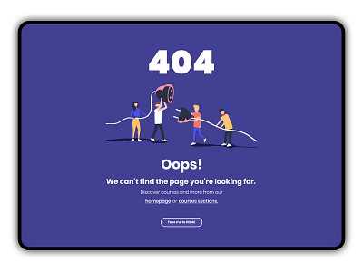 Daily UI 008 404 error page 404 page adobe xd daily 100 challenge dailyui design flat illustration ui vector