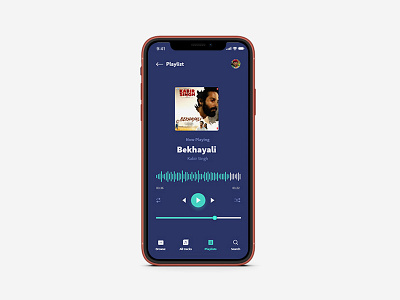 Daily UI 009 adobe xd app app design daily 100 challenge dailyui design icon music music app music app ui music player ui