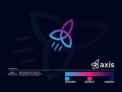 Axis Logo Branding Identity Design