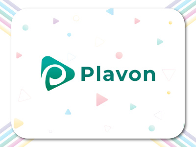 Plavon Branding Design | P logo mark