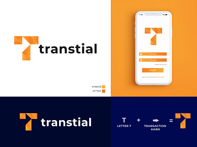 Transtial Brand Design Identity app design app icon brand design branding concept branding design business logo corporate identity graphicdesign logo logodesign logodesigner logodesignersclub logodesigns logos logotype money transfer t logo transaction transfer logo