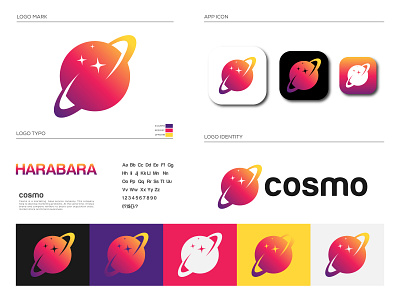 Cosmo Logo Brand Identity Design app icon branding branding and identity branding concept business logo company logo creative globe gradient graphic design illustration logo logodesign logotype marketing modern rounded typeface unique vector