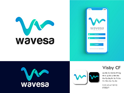 Wavesa Logo Brand Identity Design