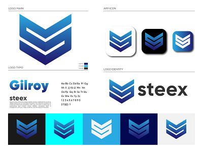 Steex Logo Brand Identity Design app icon branding and identity branding concept company logo digital marketing illustration logo logo design logomark logos logotype marketing marketing agency marketing app modern logo professional logo s letter s letter mark s logo vector