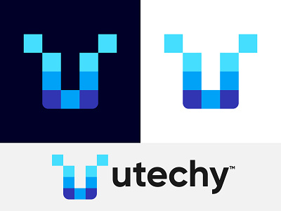 Utechy Logo Design | UT Logo Mark