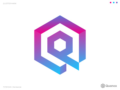 Quanco Logo Design 3d logo abstract behance brand identity branding branding concept creative dribbble gradient illustraion logo logo design logo mark modern monogram poligon q letter q logo unique vector