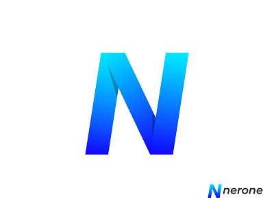 Nerone Logo Design 3d logo abstract app icon branding branding concept branding logo gradient illustration logo logo design logodesigner logomark logoroom logos logotype n letter n logo technology vector