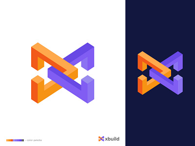 xBuild Logo Design