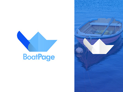 BoatPage Logo Design