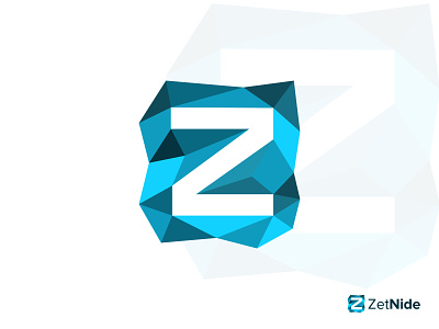 Z Logo + 3D geometric, Z logo design symbol