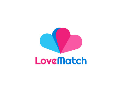 Lovematch - Logo Design by Ashfuq Hridoy | Logo Designer on Dribbble