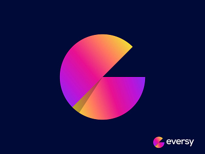 Eversy - Logo Design 3d logo abstract app icon app logo brand identity branding creative e logo ever fun gradient illustraion letter logo letter mark logo logo designer logo identity logo mark modern technology